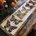 The Silent Flutter Table Runner