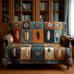 Threads of the Open Sky Sofa Cover