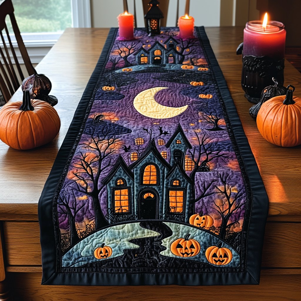Thriller Manor Table Runner