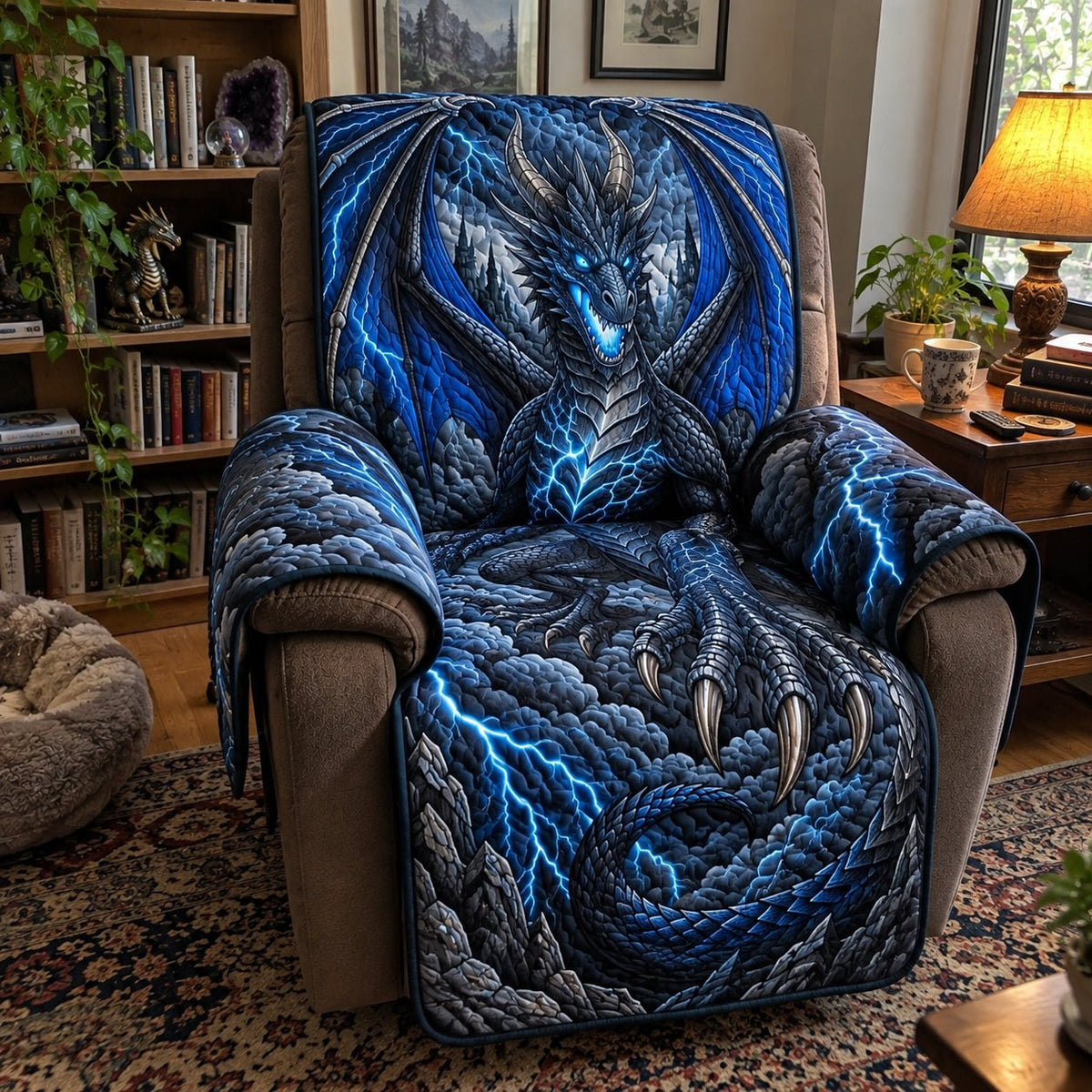 Thunderstorm King Dragon Sofa Cover
