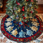Tidal Treasures Christmas Tree Skirt