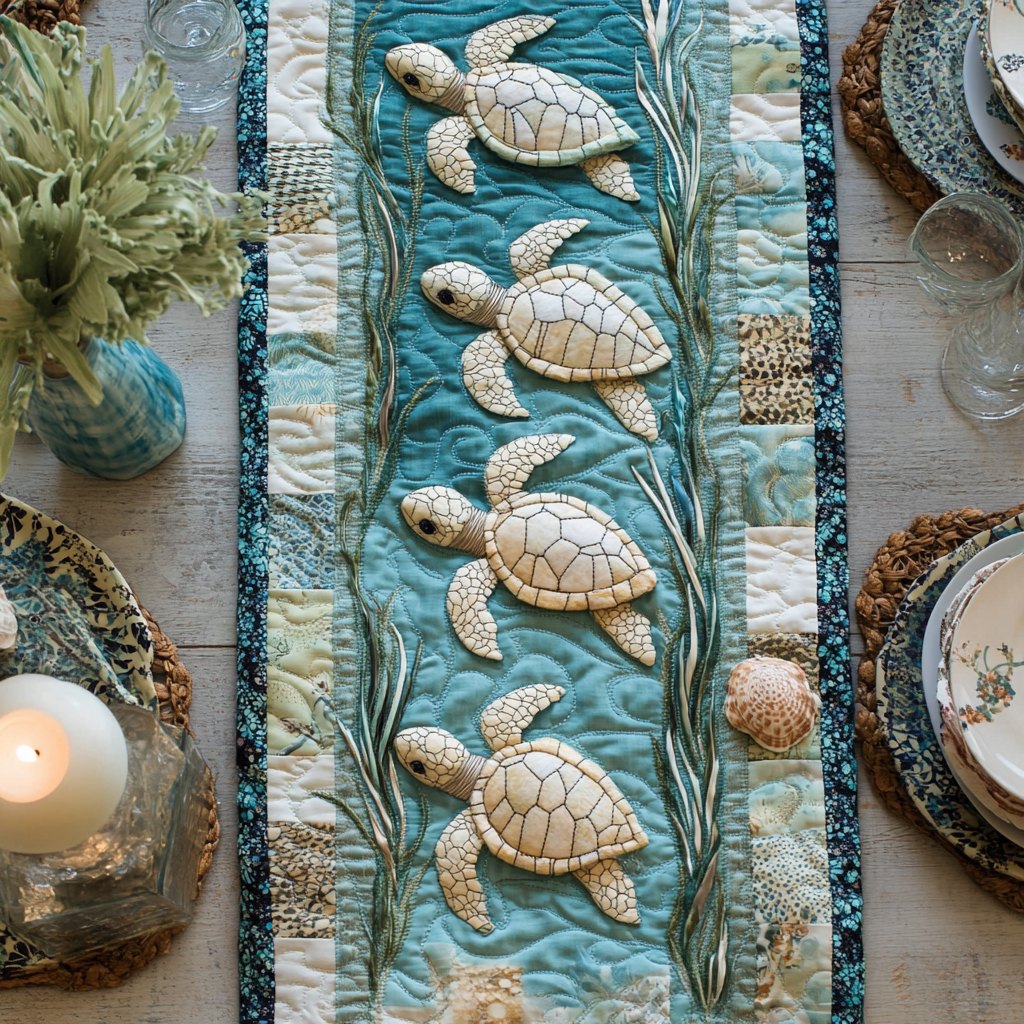 Tidepool Nomad Table Runner