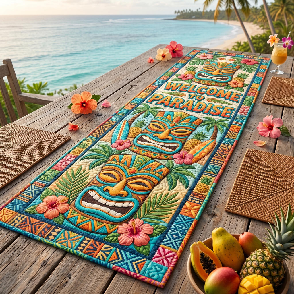 Tiki Culture Table Runner