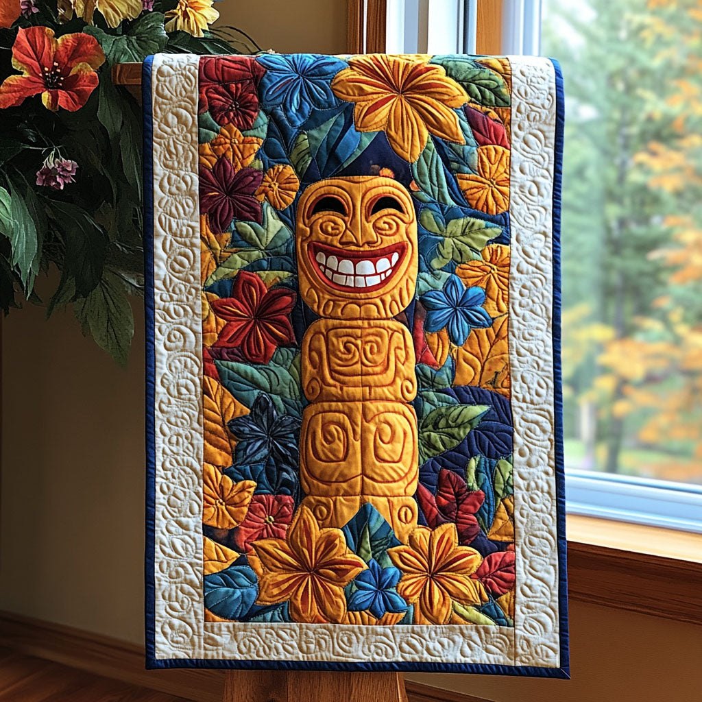 Tiki Sunset Table Runner