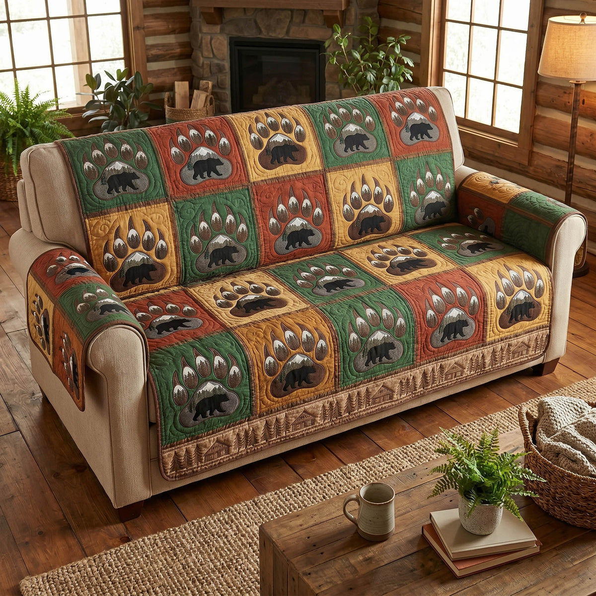 Timber Paws Sofa Cover