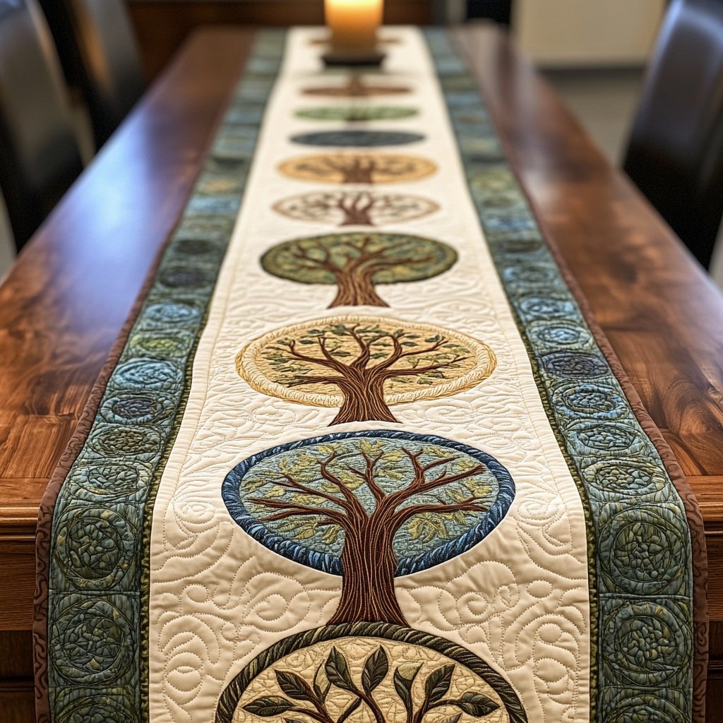 Timeless Grove Table Runner