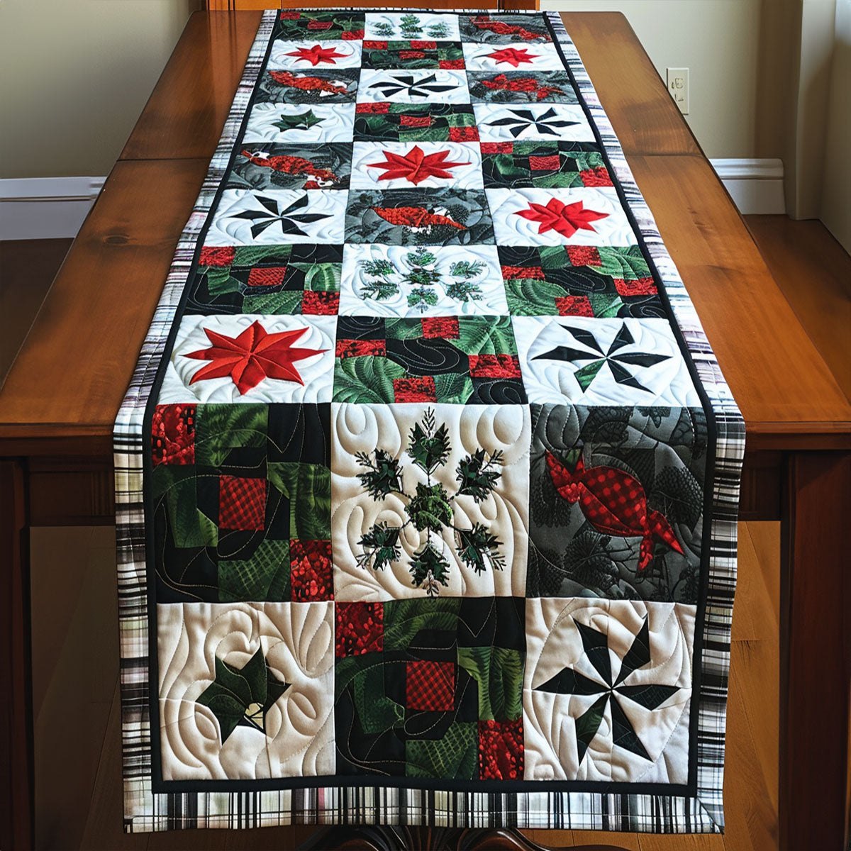 Tinsel and Holly Days Table Runner