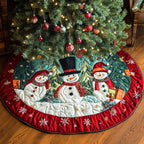 Tinsel and Twinkle Christmas Tree Skirt
