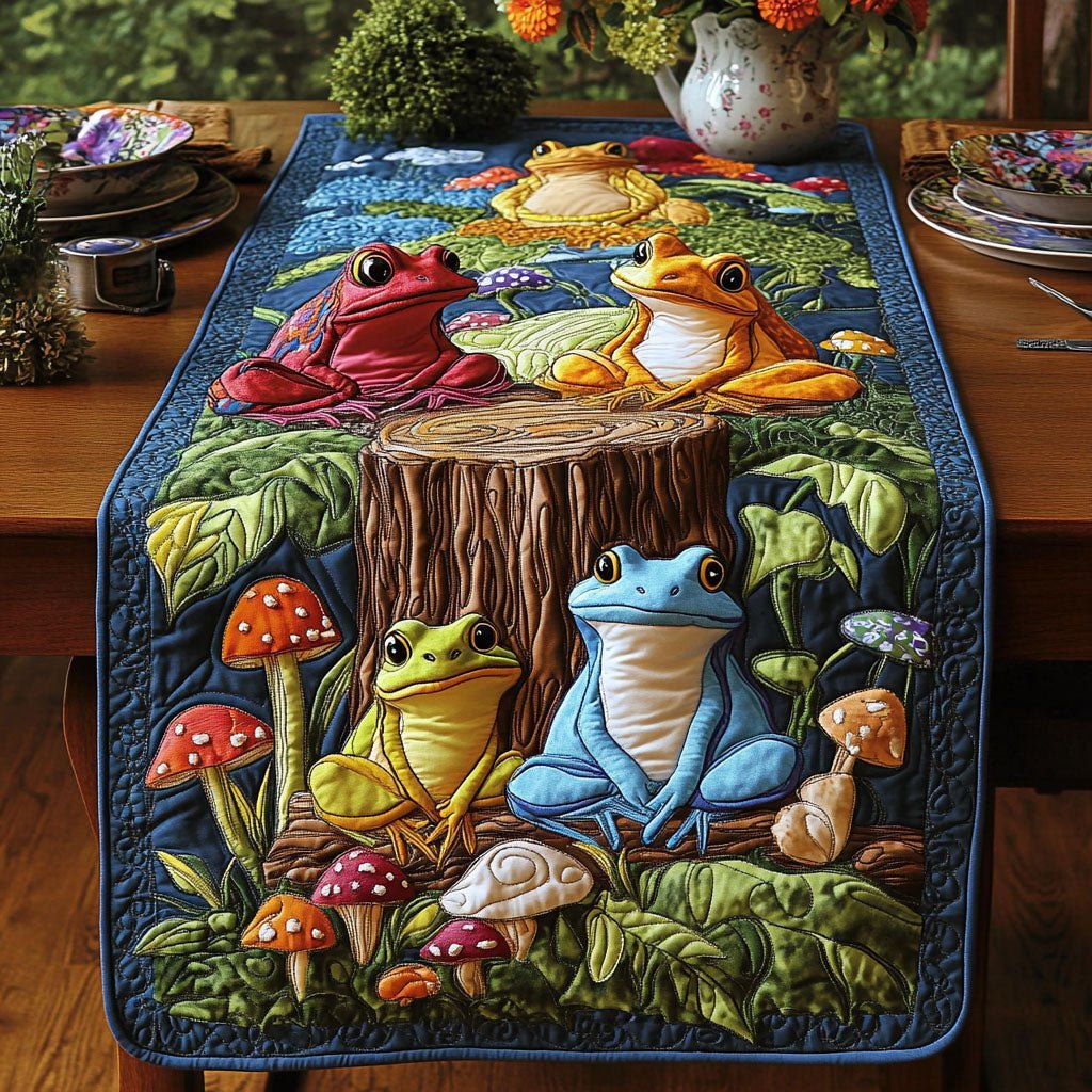 Toadstool Wonderland Table Runner
