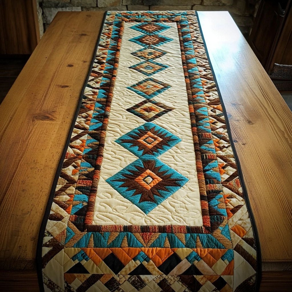 Totem Grid Table Runner