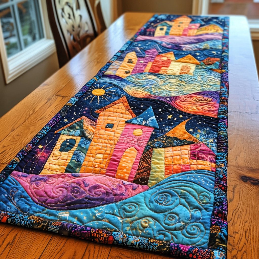 Town Charm Table Runner