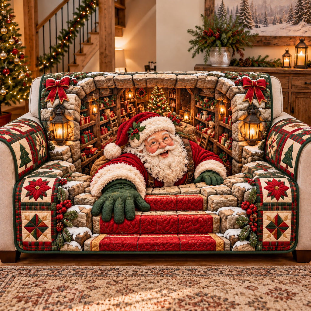 Toyshop Santa Sofa Cover