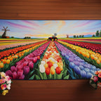 Tractor Field Dream Table Runner
