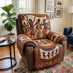 Traditional African Dance Sofa Cover