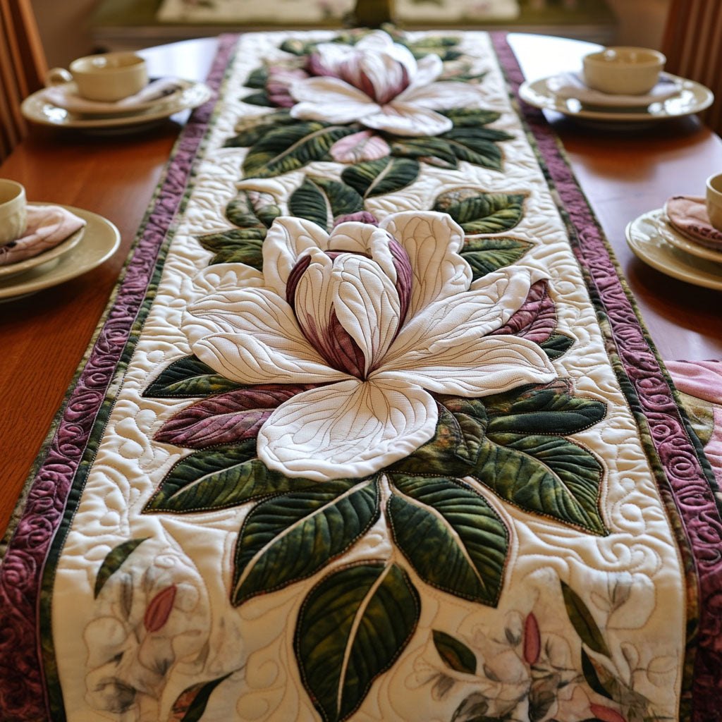 Tranquil Blossom Table Runner