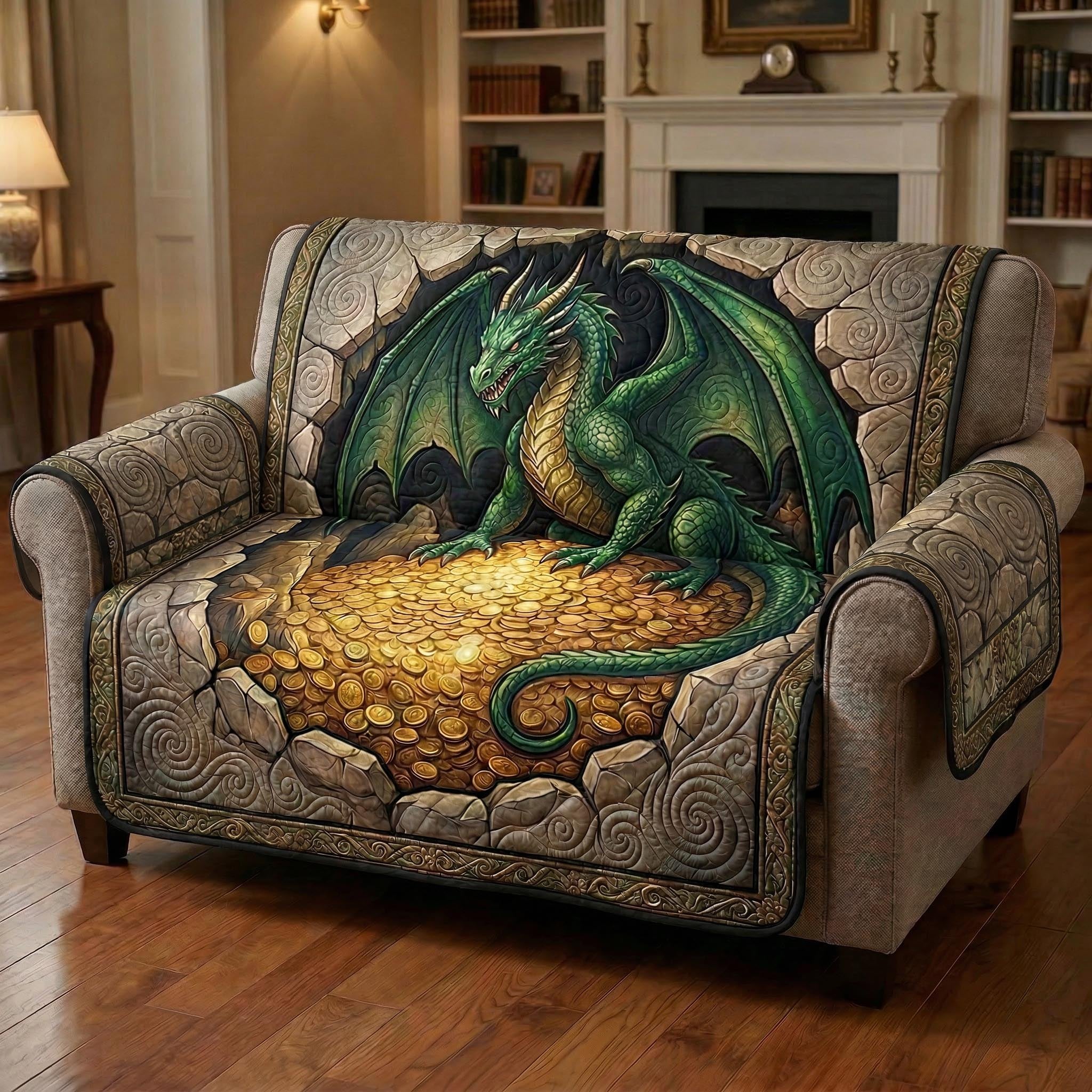 Treasure Dragon Sofa Cover