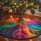 Tree of Peace Christmas Tree Skirt