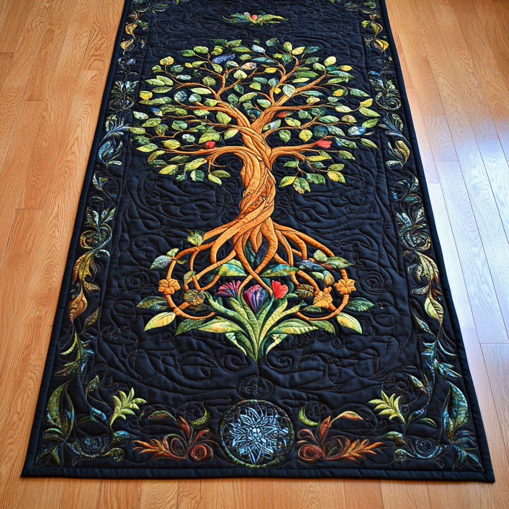 Tree of Wisdom Table Runner