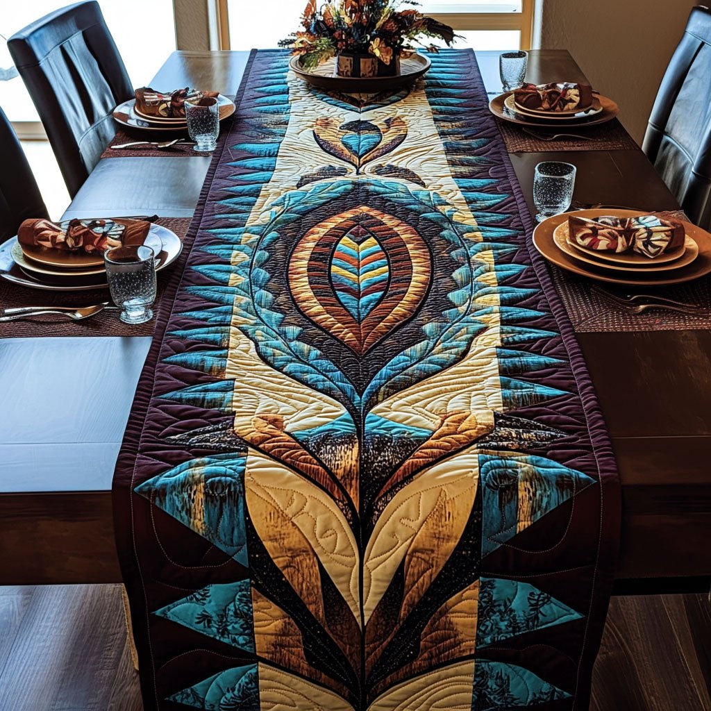 Tribal Flame Table Runner