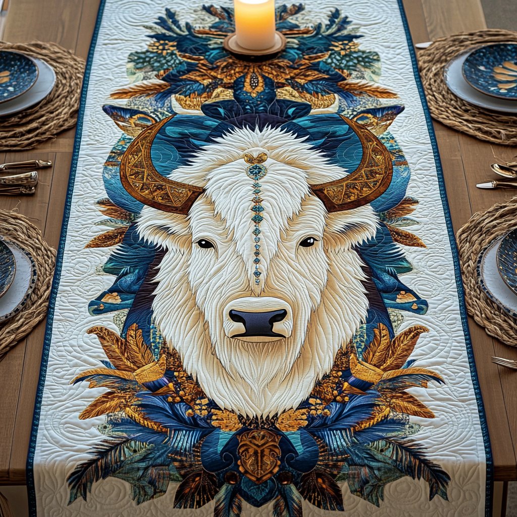 Tribal Thunder Table Runner