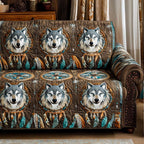 Tribal Wolf Sofa Cover