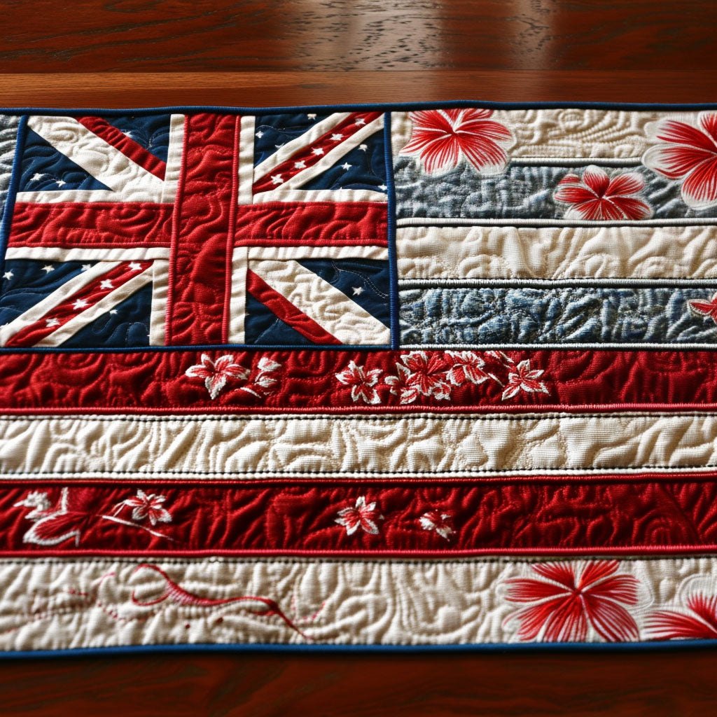 Hawaii State Flag Table Runner