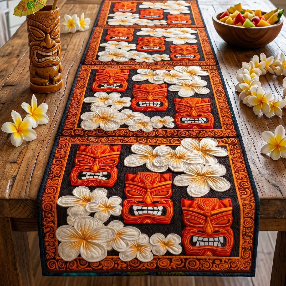 Tropical Guardian Table Runner