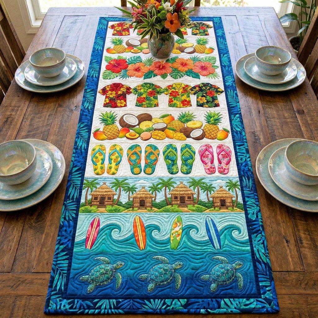 Tropical Memories Table Runner