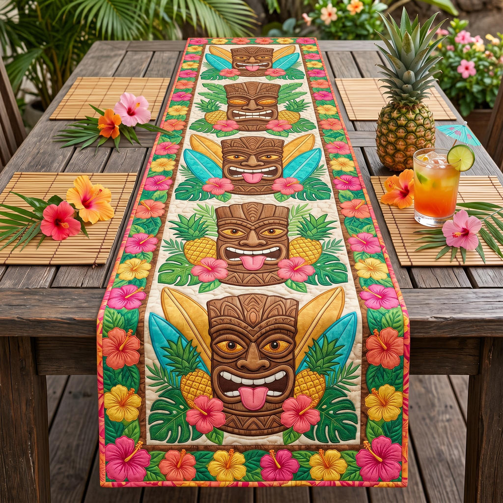 Tropical Tiki Table Runner
