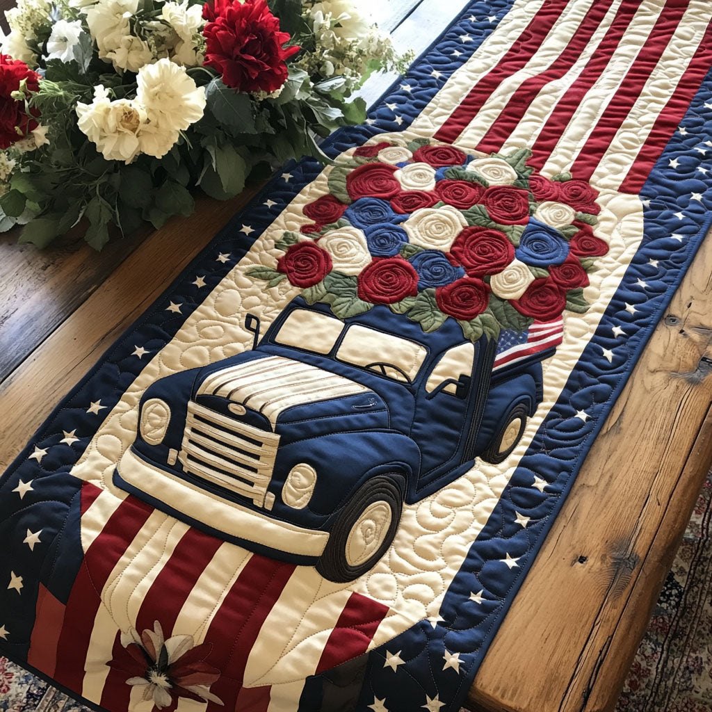 Truck of Honor Table Runner