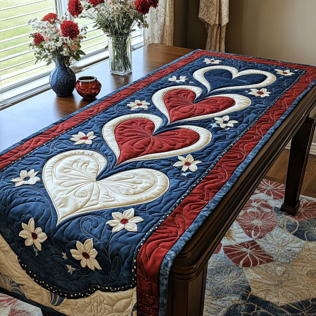 True Patriot Heart Table Runner