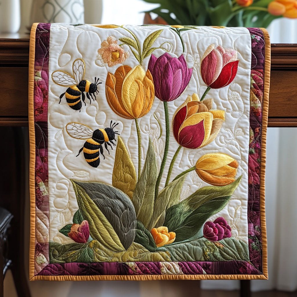 Tulip Dance Table Runner