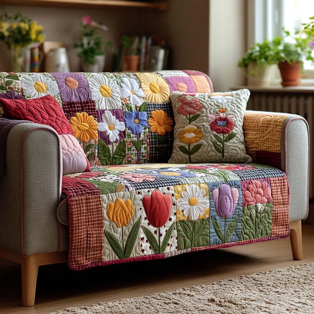 Tulip Medley Sofa Cover