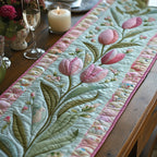Tulip Whisper Table Runner