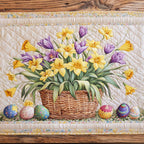 Tulip and Daffodil Delight Table Runner