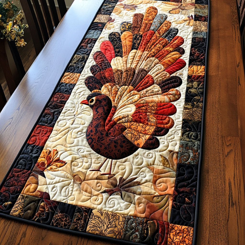 Turkey Feast Table Runner