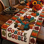 Turkey Warm Hearth Table Runner