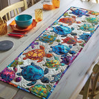 Turtle Fiesta Table Runner