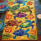 Turtle Oasis Table Runner