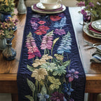 Twilight Delphinium Table Runner