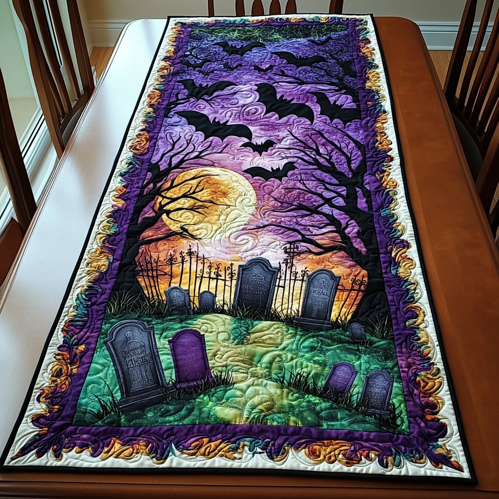 Twilight Flock Table Runner