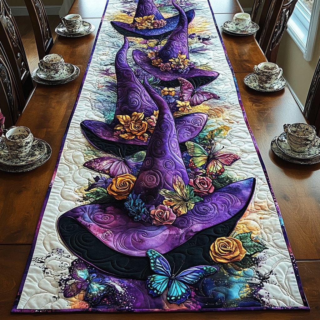 Twilight Garden Table Runner