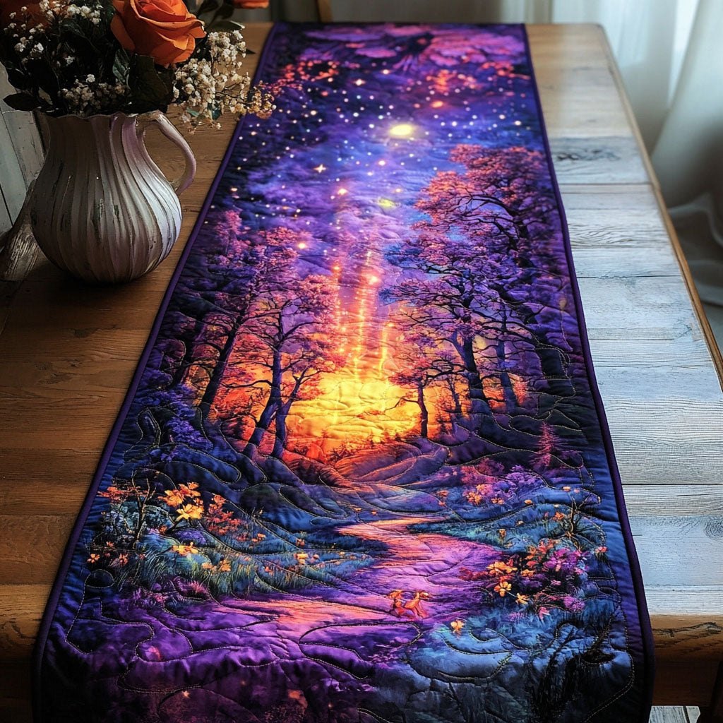 Twilight Meadow Trail Table Runner