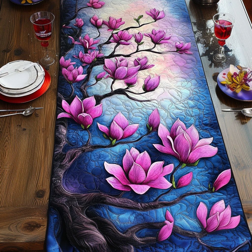 Twilight Petals Table Runner