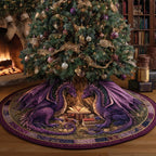 Twin Flames Wisdom Christmas Tree Skirt