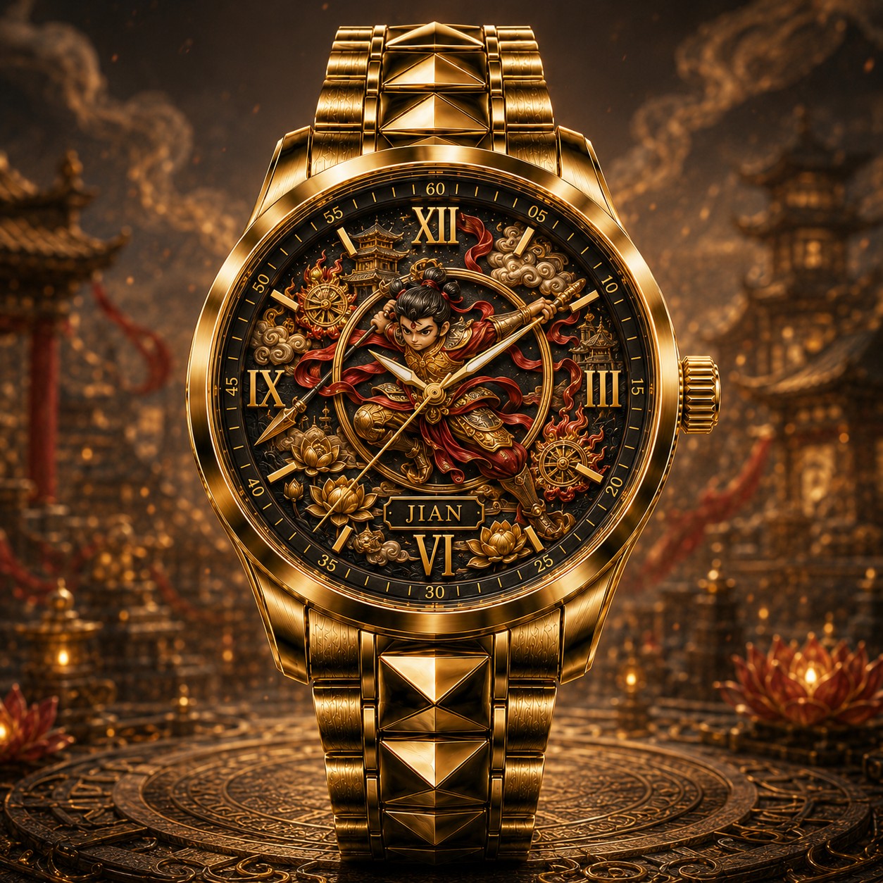 Custom Name Watch — personalized with a custom name