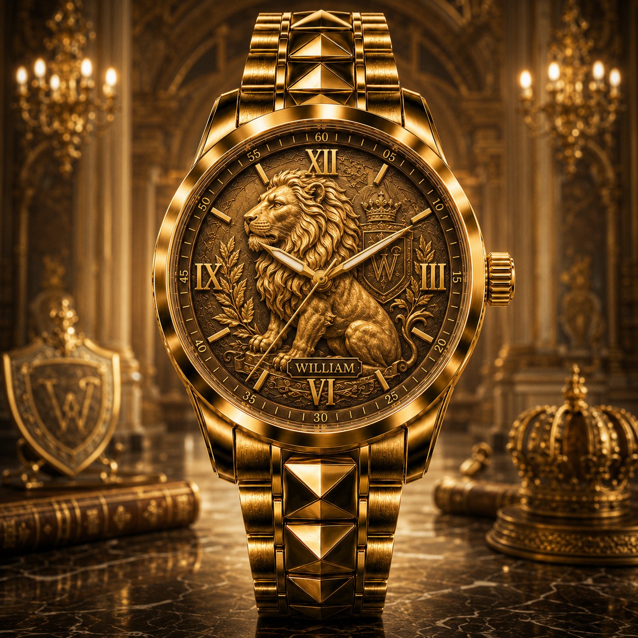 Custom Name Watch — personalized with a custom name