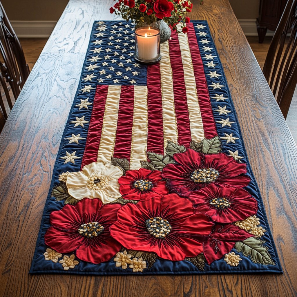 Usa Accent Table Runner