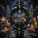 Custom Christmas Cathedral Candlelight Watch — personalized with a custom name