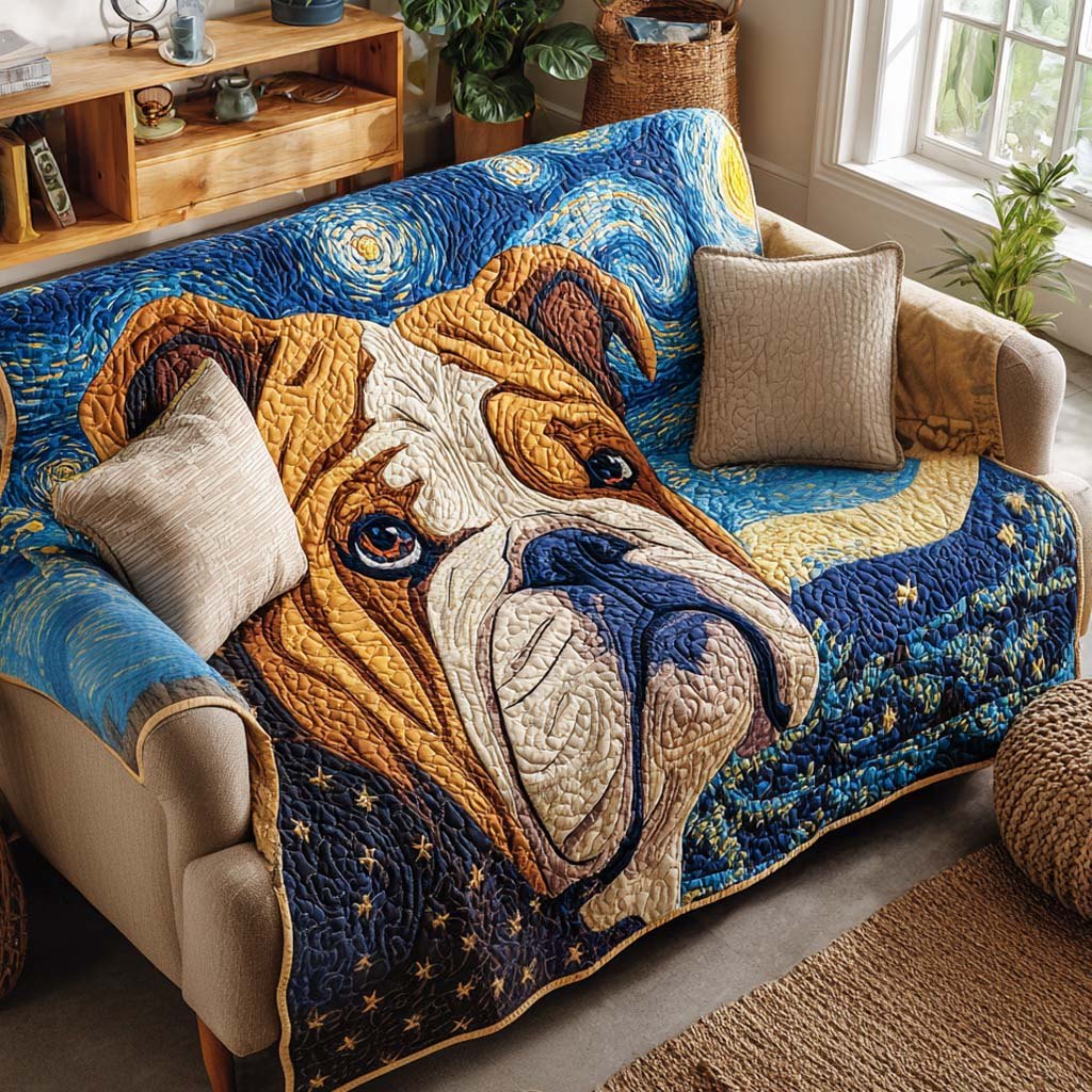 Under the Starry Gaze Sofa Cover